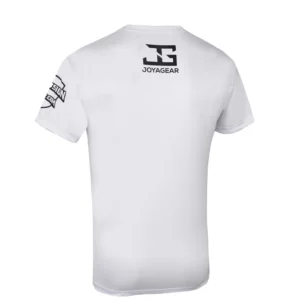 Back view of Enfusion Basics T-Shirt in white from the Fight Night range
